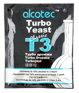 Дрожжи Alcotec Classic T3 Turbo